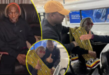 Thomas Mapfumo arrives in Zim after 8 years for Jah Prayzah’s wedding, welcomed by 3 ministers and thanks Mr Chivayo (WATCH VIDEO)
