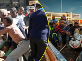 Municipal workers and police officers injured as vendors fight back with massive violence (VIDEO)