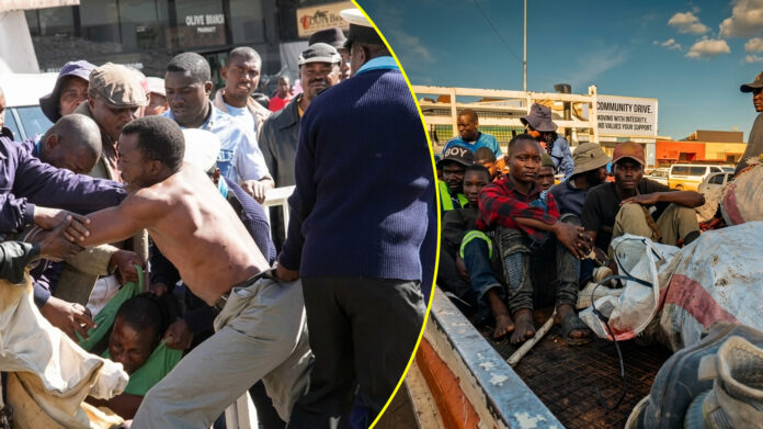 vendors and municipal police clash arrested