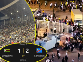 CAF bans supporters over these 2 incidents: All Zimbabwe international football matches to be played behind closed doors