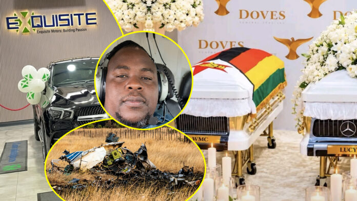 Exuisite Car and wicknell chivayo death funeral plane crash