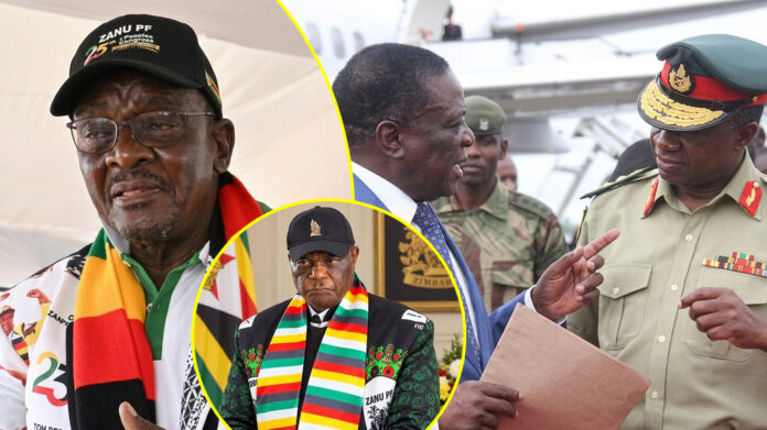 Kembo Mohadi Chiwenga Mnangagwa Valerio Sibanda